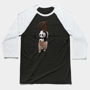 3 bears Baseball T-Shirt